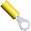 TE Connectivity PIDG Insulated Ring Terminal M3.5 Stud Size 26 AWG 24 AWG Wire Size Yellow 53073
