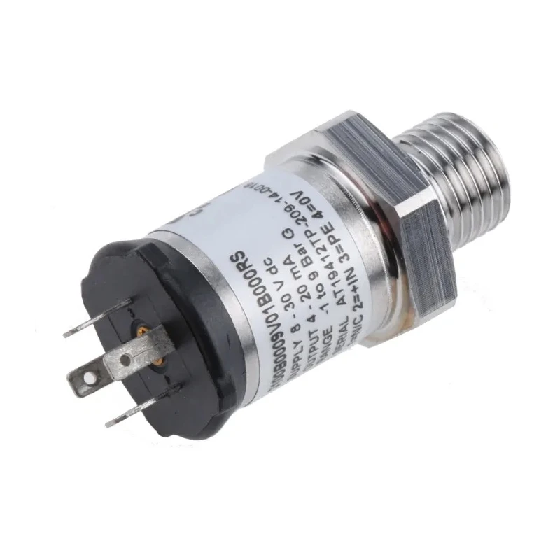 Gems Sensors 3100 Series Pressure Sensor Analogue Output -1 bar Minimum to 9 bar Maximum Pressure 3100B0009V01B000