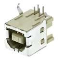 TE Connectivity Right Angle PCB Female 1 Port USB Type B USB Connector USB 2.0 292304-2
