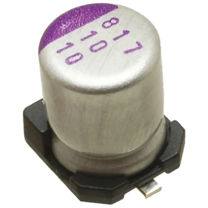Panasonic 1 mF 16V DC Polymer Capacitor Surface Mount 12.6x12.6mm SVPF Series 16SVPF1000M
