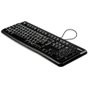 Logitech Wired USB Standard Keyboard AZERTY Black 920-002515