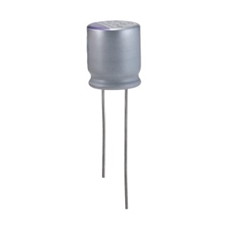 Panasonic 1 mF Polymer Capacitor 16V DC Through Hole 16SEPF1000M