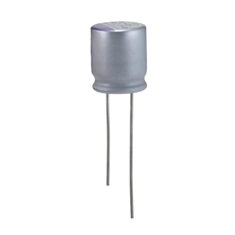 Panasonic 1 mF Polymer Capacitor 16V DC Through Hole 16SEPF1000M