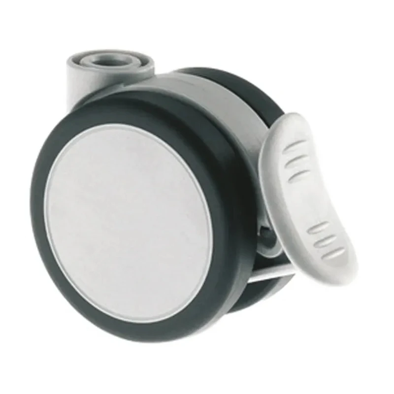 Tente Swivel Castor Wheel 50 kg Capacity 65 mm Wheel Thermoplastic Rubber 5925UJI065L51-10 DOM23 ALU