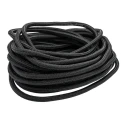 Alpha Wire Braided Polyethylene Terephthalate Black Cable Sleeve 15m Length FIT Wire Management Series G1301/2 BK007