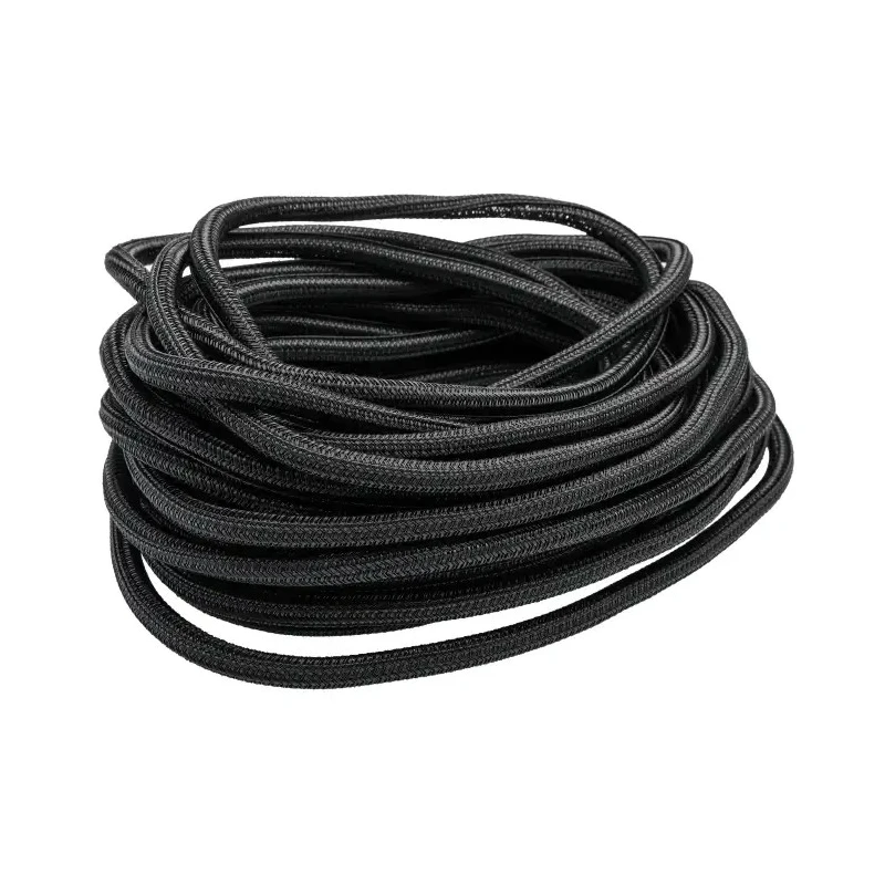 Alpha Wire Braided Polyethylene Terephthalate Black Cable Sleeve 15m Length FIT Wire Management Series G1301/2 BK007