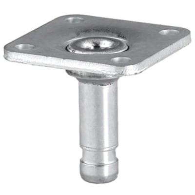 Tente Plate Fitting Cast Iron Accessory 38 mm Length P41-38x38 / 10
