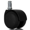 Tente Swivel Castor Wheel 50 mm Diameter Polypropylene Wheel with Plain Bearing AA23POI050B10-11x20