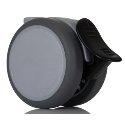 Tente Swivel Castor with 75 mm Wheel Diameter, 50 kg Load Capacity, Thermoplastic Rubber Wheel 5925UJI075L51-10DOM20 ALU