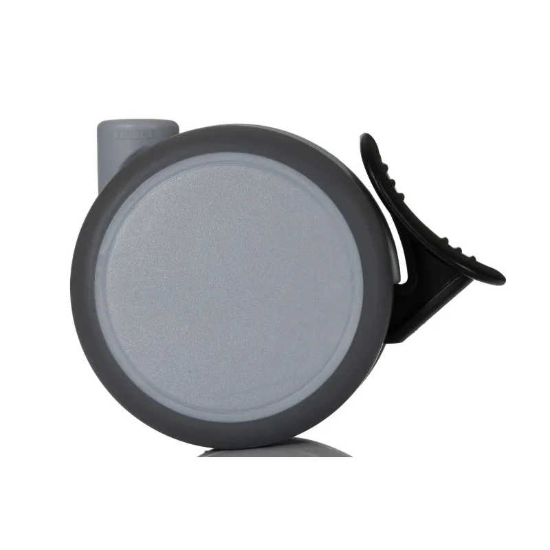 Tente Swivel Castor with 75 mm Wheel Diameter, 50 kg Load Capacity, Thermoplastic Rubber Wheel 5925UJI075L51-10DOM20 ALU