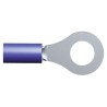 TE Connectivity PIDG Insulated Ring Terminal M6 Stud Size 16 AWG 14 AWG Wire Size Blue 8-321045-1
