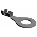 TE Connectivity Uninsulated Ring Terminal Grey, M6 Stud Size, 20 AWG - 16 AWG Wire Size 60700-2