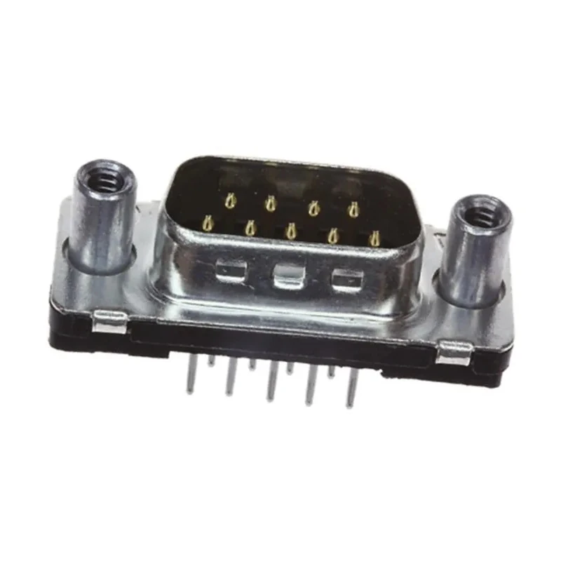 TE Connectivity AMPLIMITE HD-20 9 Way Straight 2.743 mm Pitch Through Hole D-Sub Connector with 4 to 40 UNC Male 1-5747871-6