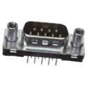 TE Connectivity AMPLIMITE HD-20 9 Way Straight 2.743 mm Pitch Through Hole D-Sub Connector 1-5747871-6