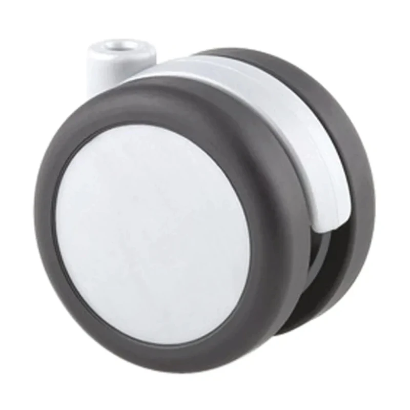 Tente Swivel Castor Wheel 75 mm Wheel Diameter 50 kg Load Capacity Thermoplastic Rubber 5920UJI075L51-10 DOM20 ALU