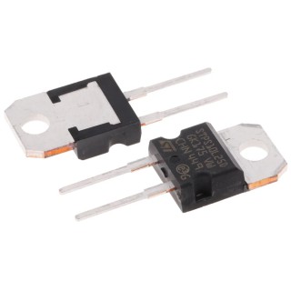 STMicroelectronics 25 V 10 A Schottky Diode Single Configuration 2-Pin Through Hole TO-220AC STPS10L25D
