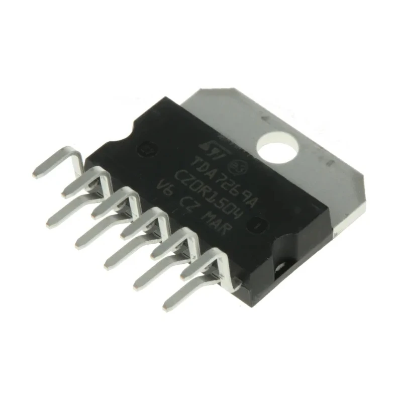 STMicroelectronics 2-Channel Audio Amplifier IC, 11-Pin Multiwatt Package, 14W Output Power TDA7269A