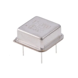 QANTEK 12MHz XO Oscillator ±50 ppm HCMOS 8-Pin PDIP QX8T50B12.00000B50TT