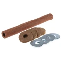 Nu-Tech Engineering Nitrile Rubber (NBR) Lock Washers Compatible with M12 Bolts, DIN 3535/5, Portugal P045/211