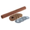 Nu-Tech Engineering Nitrile Rubber (NBR) Lock Washers Compatible with M12 Bolts, DIN 3535/5, Portugal P045/211