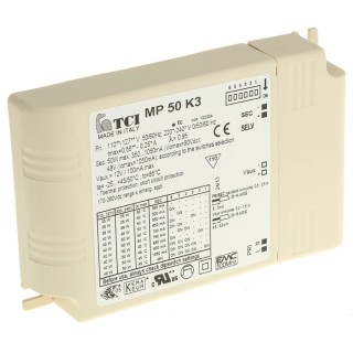RS PRO Electronic LED Lighting Ballast 50 W, Dimmable, 220-240 V, 124x79x22 mm, Model 796-1895