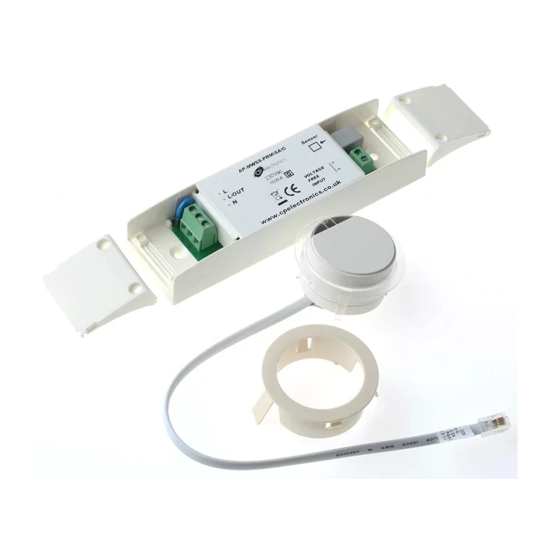RS PRO Miniature Microwave Detector, Microwave Radiation Type, RJ11 Plug, 43x39x18mm, Operating Temp -10°C to 80°C 796-2069