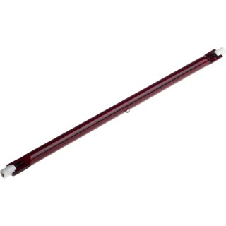 RS PRO Infrared (IR) Heat Lamp 1.3 kW R7S Base 254 mm Length 10 mm Diameter Red Finish 230V 796-0139