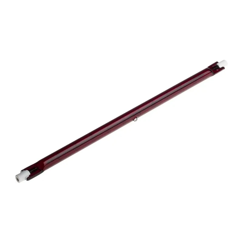 RS PRO Infrared (IR) Heat Lamp 1.3 kW R7S Base 254 mm Length 10 mm Diameter Red Finish 230V 796-0139