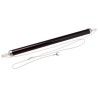 RS PRO Infrared (IR) Heat Lamp 2 kW 230V 350 mm Length 20 mm Diameter Red Finish SK15 Base SK15