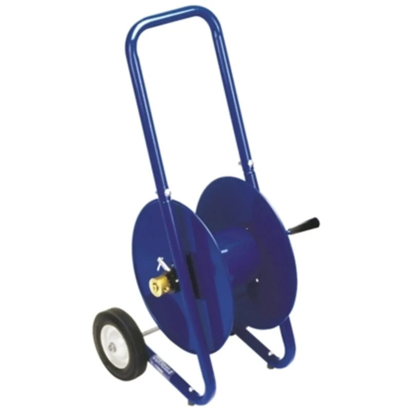RS PRO Hose Reel 12 mm ID 419 mm Diameter 280 bar Pressure 69 m Length Manual Retraction Free Stand Mount 796-2611
