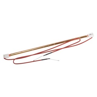 RS PRO 1 kW Infrared (IR) Heat Lamp 350 mm, Gold Coated Quartz with SK15 Socket SK15