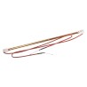 RS PRO 1 kW Infrared (IR) Heat Lamp 350 mm, Gold Coated Quartz with SK15 Socket SK15