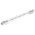 RS PRO 200 W Infrared (IR) Heat Lamp R7S Base 118 mm Length, 230V 796-0293