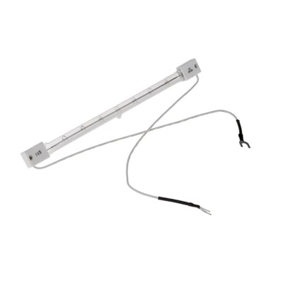 RS PRO 500 W Infrared (IR) Heat Lamp SK15 Base, 230 V, 216 mm Length SK15
