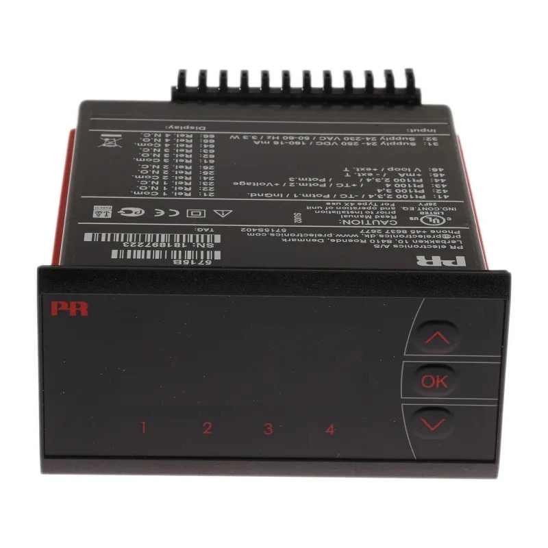 PR Electronics 5700 Programmable LED Multi-Function Panel Meter Temperature Voltage Current Resistance Potentiometer 5715B