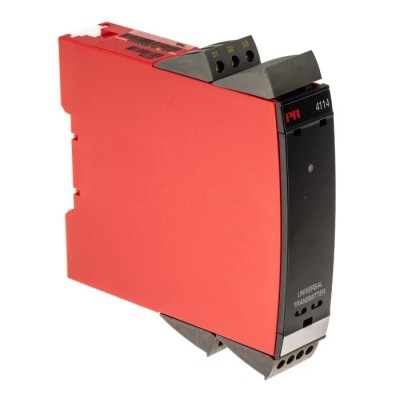 PR Electronics 4100 Series Universal Transmitter Universal Input Current/Voltage Output 21.6 V AC 253 V AC 19.2 V 4114