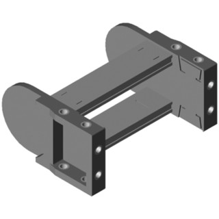 Igus Polymer Metal Cable Trunking Accessory Cable Chain Mounting Bracket 32mm Height 50mm Width E4.320.12.1.12