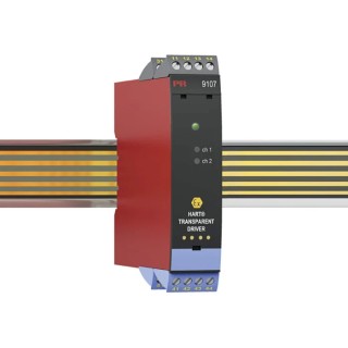 PR Electronics 9100 Series HART Transparent Driver Current Input Current Relay Output 19.2V dc 31.2V dc Supply 9107BA