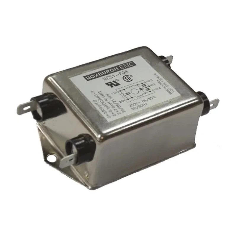 Roxburgh EMC Chassis Mount RFI Filter 15A 250V ac/dc 60Hz, 50Hz Single Phase RES1 