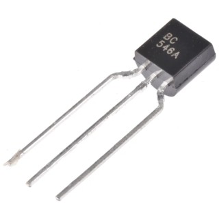 Taiwan Semiconductor Small Signal NPN Transistor 100 mA, 65 V, 3-Pin TO-92 BC546A A1