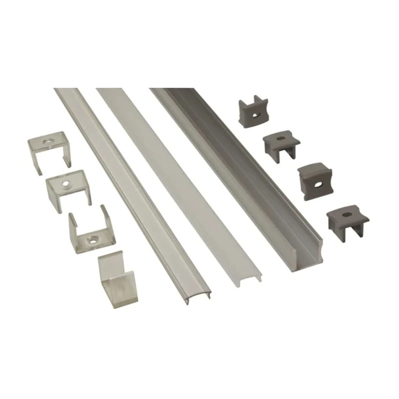 PowerLED Aluminium LED Mount Channel for Flexible LED Strips 1 m Length 17 mm Width EXT2