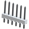 TE Connectivity MTA-100 Series Straight Through Hole Pin Header 7 Contacts 2.54 mm Pitch 1 Row Unshrouded 3-644456-7