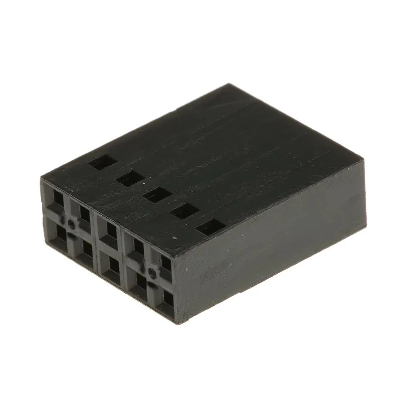 TE Connectivity AMPMODU Short Point Female Connector Housing 2.54 mm Pitch 10 Way 2 Row Straight 104482-4
