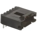 TE Connectivity AMPMODU MTE Series Right Angle Through Hole PCB Header 8 Contacts 2.54 mm Pitch 1 Row Shrouded 5-103635-7