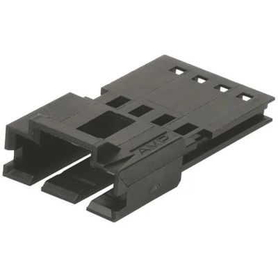 TE Connectivity AMPMODU MTE Male Connector Housing 2.54 mm Pitch 7 Way 1 Row Straight 103653-6