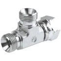 Parker Elbow Fitting Male G Steel 0.25 in Hose ID R6MK4 4R6MK4S