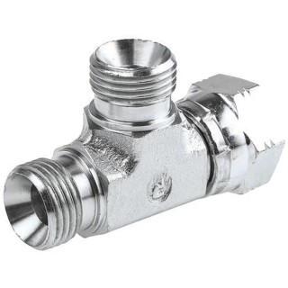 Parker Elbow Fitting Male G Steel 0.25 in Hose ID R6MK4 4R6MK4S