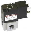 SMC Pneumatic Solenoid Valve 3/2 NC Solenoid G 1/8 Threaded Port 24V DC Die Cast Aluminium VT307Y-5DO1-01F-Q