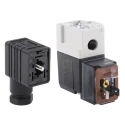 SMC Pneumatic Solenoid Valve 3/2 Solenoid G 1/8 Port Threaded, Manifold Mount, 240V AC, 4.2W Power VT307-7DZ1-01F-Q