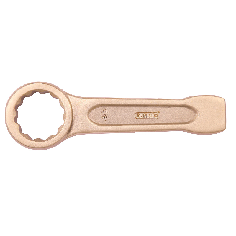 de-neers-19-mm-aluminium-bronze-slogging-hammering-ring-spanner-63452